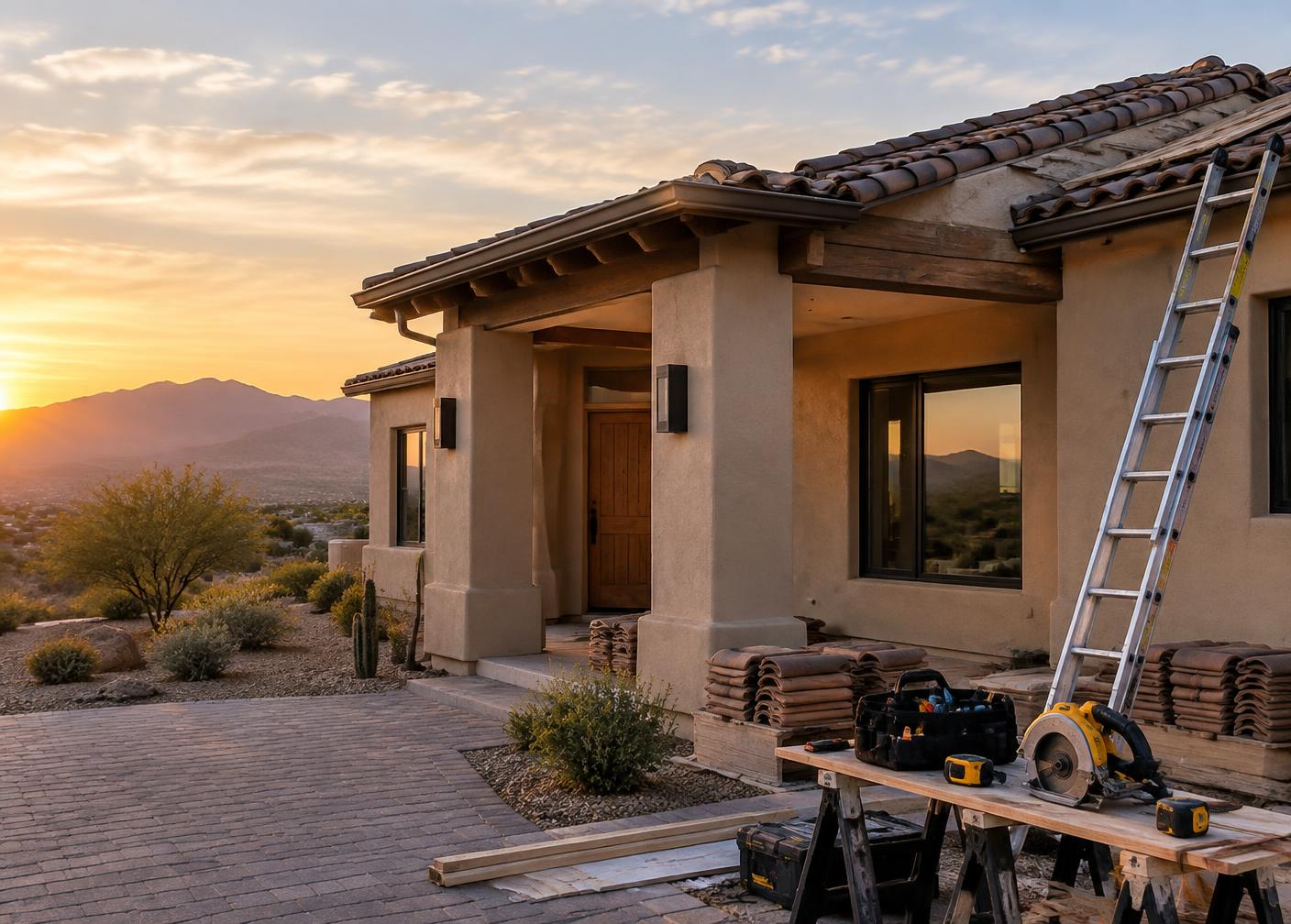 Construction & remodeling service photography